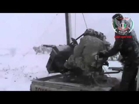 استهداف قوات النظام من قبل لواء أبابيل حوران في المشفى الوطني في بمحافظة جاسم جاسم في محافظة درعا