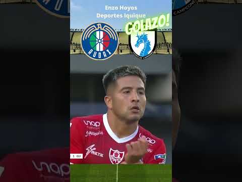 REMATE en AMBOS VERTICALES. GOLAZO de Enzo HOYOS para #DeportesIquique #futbolchileno