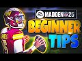 Madden 25 Beginner Tips How To Play Get Wins Now