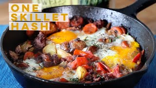 One Skillet Hash | The Perfect Brunch Addition | Fidel Gastro