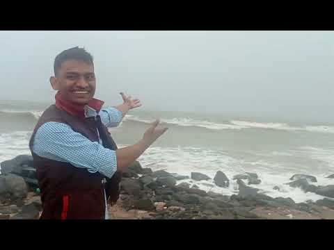 pondicherry beach & Rock beach @TravelwithNeeleshh