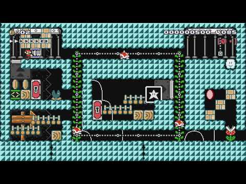 [脱出]階段まで逃げよう♪ ～B9F～ escape by メロディアイ3 - Super Mario Maker - No Commentary 1bq