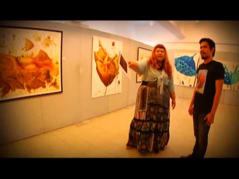 รายการ Daradaily Art Show นิทรรศการ "ทุกข์ สุข สติ" ศิลปิน กัญจน์คชา คงคามี Onair 24/9/56 P.1/5