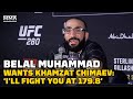 Belal Muhammad Wants Khamzat Chimaev Next: ‘I’ll Fight You At 179.8’ | UFC 280 | MMA Fighting