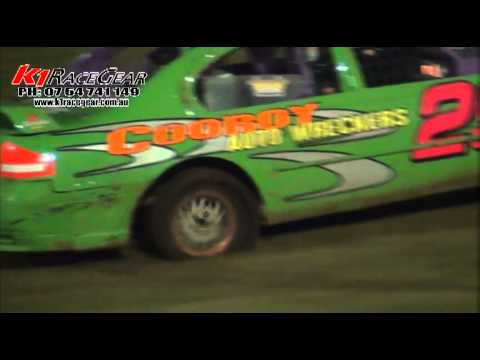 Modified Production - Heat 5 - Show Meeting - Kingaroy Speedway - 06.05.12