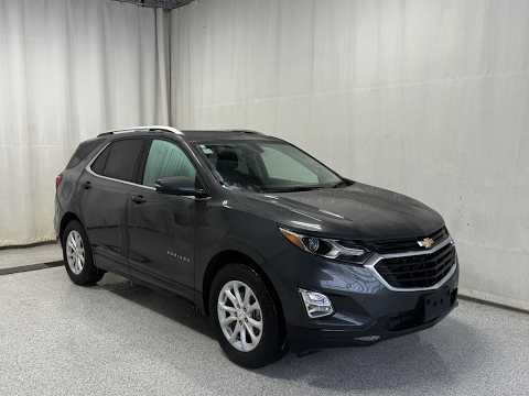 2018 Chevrolet Equinox FWD 4dr LT w/1LT in Gray for sale at Park Mazda in Sherwood Park, AB