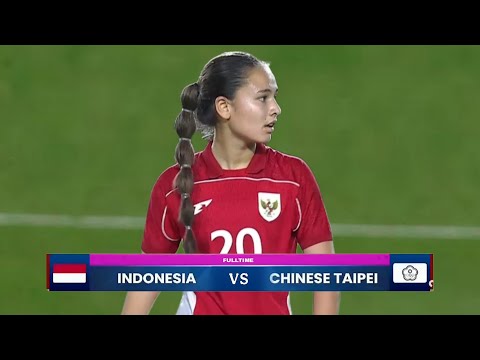 FULL HIGHLIGHT INDONESIA WOMEN VS CHINESE TAIPEI WOMEN !!! FIFA INTERNATIONAL FRIENDLY FANSCAM