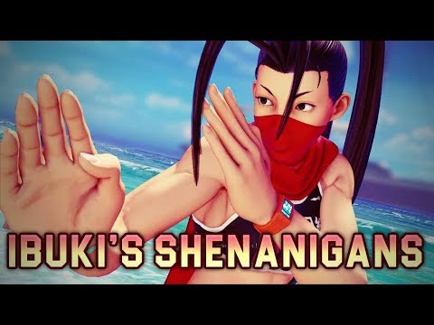 Street Fighter 5 AE - Ibuki's shenanigans !!