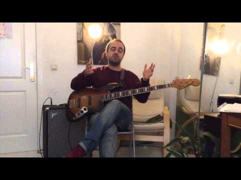 Bass Lesson Nº 5 [by Tomás Merlo] arpeggios and guide notes