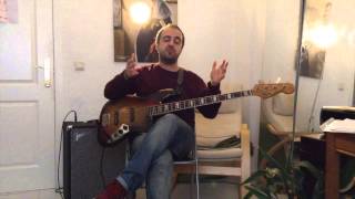 Bass Lesson Nº 5 [by Tomás Merlo] arpeggios and guide notes