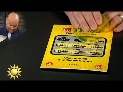 Här skrapar Jerker Triss - Nyhetsmorgon (TV4)