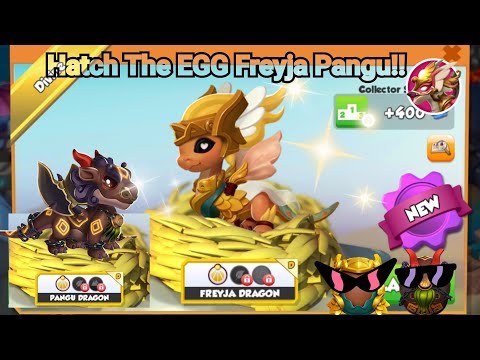 Dragon Mania Legends | Hatch The EGG Freyja andPangu Dargon EP.24
