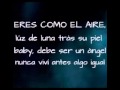 Eres Como El Aire-Abraham Mateo (letra) 