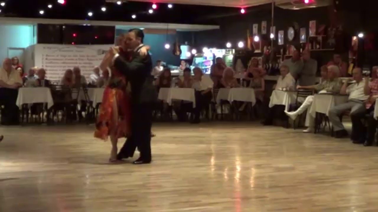 Alejandra Mantiñan & Gonzalo Angeles Tango "Intimas" Orq: El Arranque (24-01-16) 1/4