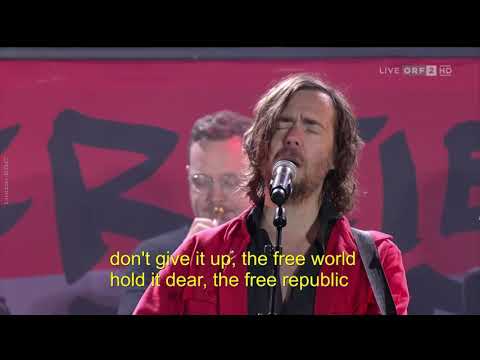 Fuzzman & The Singin`Rebels "Steht auf steht auf" Vienna, Austria May 17th 2024 Eurovision 2025