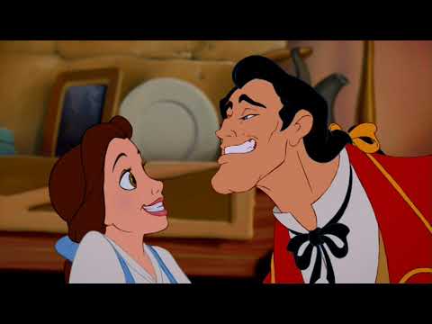 Beauty and the Beast (1991)- Belle won't marry Gaston