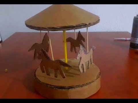 #DIY Toy Carousel  for kids | #amusement park toys 1001