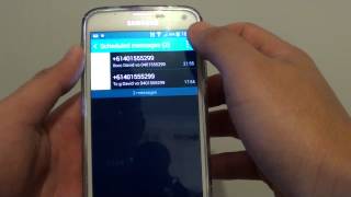 Samsung Galaxy S5: How to View and Cancel Your Scheduled Text Messages