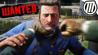 Red Dead Redemption 2: WANTED DEAD OR ALIVE SURVIVAL! - Free-Roam Gameplay