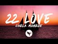 Carla Monroe 22 Love Lyrics