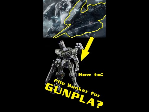 AC #Shorts - We have Ashmead at home: more Gunpla and plamo weapons modding tips