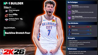 Best CHET HOLMGREN Build in NBA 2K26