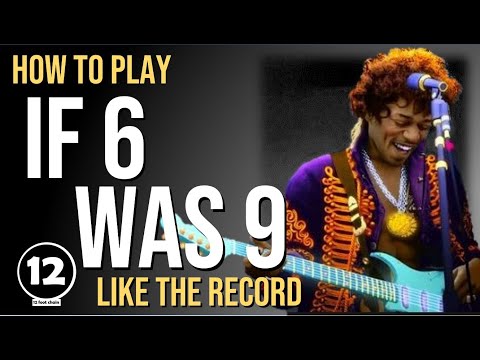If 6 was 9 - Jimi Hendrix | Guitar Lesson