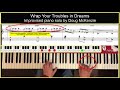 Wrap Your Troubles In Dreams - Jazz piano tutorial