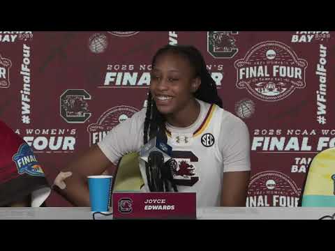 South Carolina Final Four Postgame Press Conference - 2025 NCAA Tournament