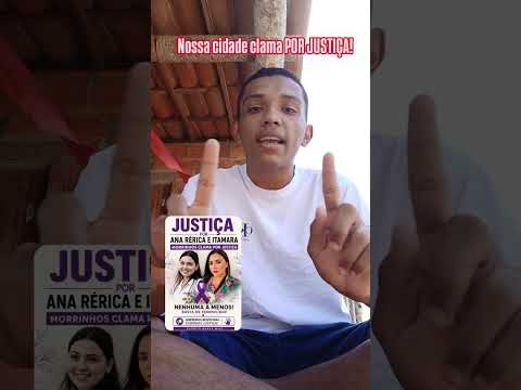 MORRINHOS PEDE JUSTIÇA!✊🏾#justicia #justicaporrerica #justiçaporitamaraeny #morrinhospedejustica