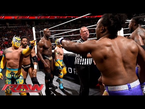 The Prime Time Players & The Lucha Dragons vs. The New Day & Bo Dallas: Raw, June 29, 2015