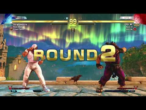 vergilmaycry x NL - UYU - Ed x Akuma - Street Fighter V - SFV - Proper Twelve x GOD NL dojo