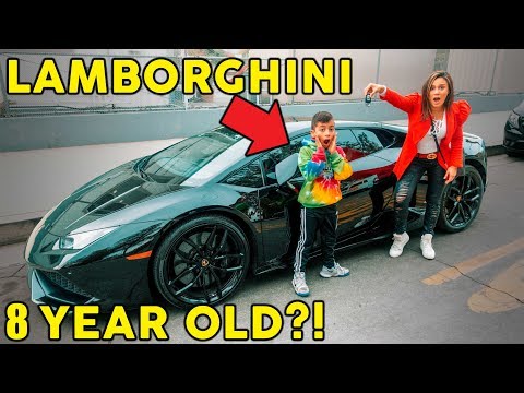 Our 8 Year Old Son Finally Got His LAMBORGHINI **HIS DREAM CAME TRUE** | The Royalty Family Video