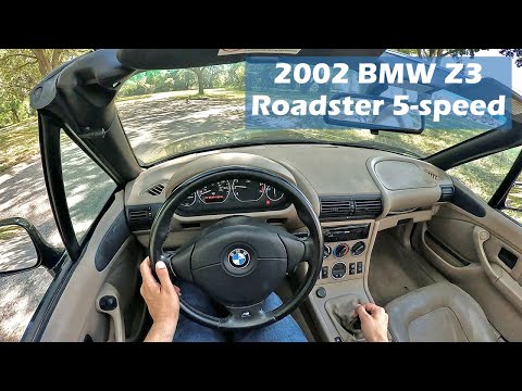 POV Drive (HD 4K) - 2002 BMW Z3 Roadster 5-speed