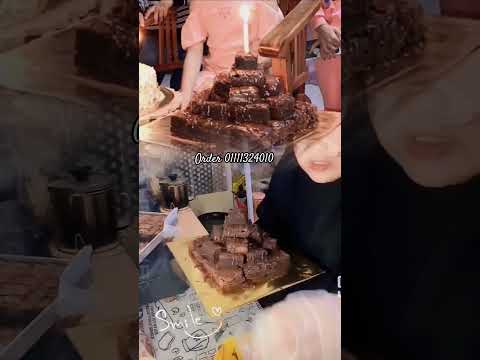 #iffahcoukiesib #brownies #browniestower