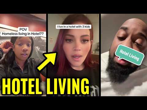 People Living in Hotels to Survive High Rent and Inflation