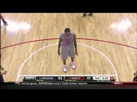 1012579270 00 18 41 Jon Horford  received Foul LaQuinton Ross missed Free Throw Ohio State Deadball