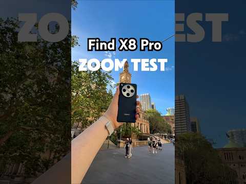 OPPO Find X8 Pro Zoom Test 🔍