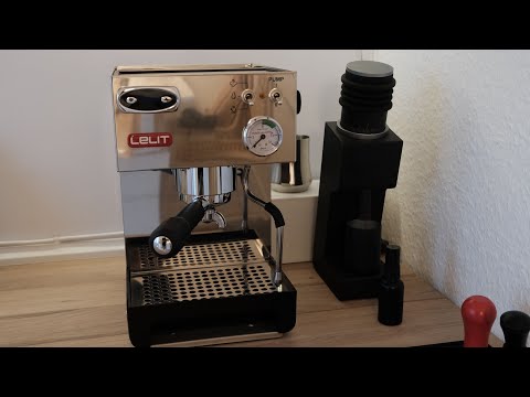 making espresso with Lelit Anna