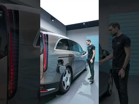 💡Elektrische Ladeklappe des Mercedes VLE