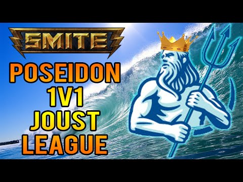 Smite: Poseidon 1v1 League Joust w/Facecam - I'M THE KING BABY!
