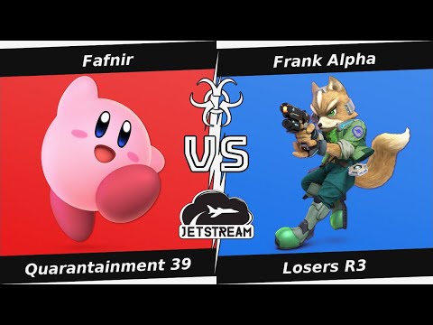 Quarantainment 39 Losers R3 - Fafnir (Kirby) Vs. Frank Alpha (Fox) Smash Ultimate - SSBU