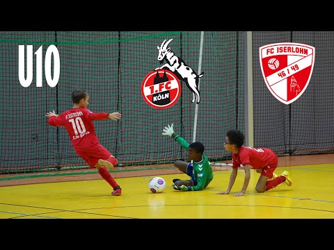U10 - Früher Rückstand für den 1. FC Köln gegen FC Iserlohn beim 10. Jüberg-Cup Hemer