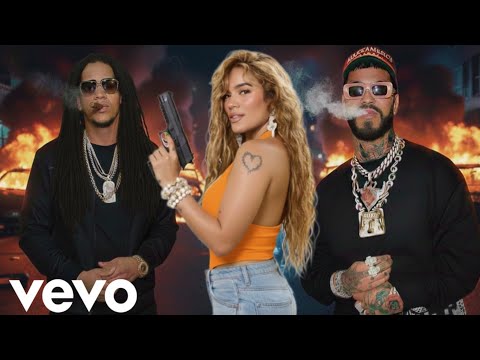 Tego Calderon, Anuel, Karol G - Roncan Y No Hacen Na (Official Music Video)