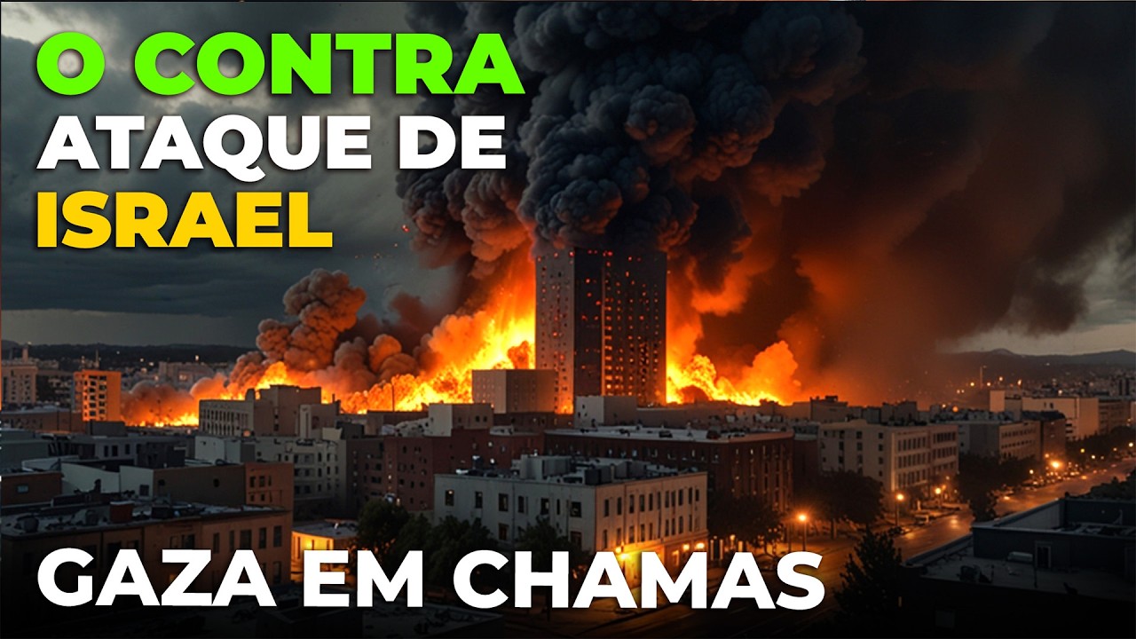 URGENTE: ATAQUE DE ISRAEL A GAZA 🚨 Será o cumprimento das profecias de Ezequiel? O Fim dos Tempos? ✨