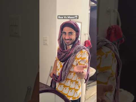 Bua vs Maasi💀 #chetanmonga #comedy #shorts