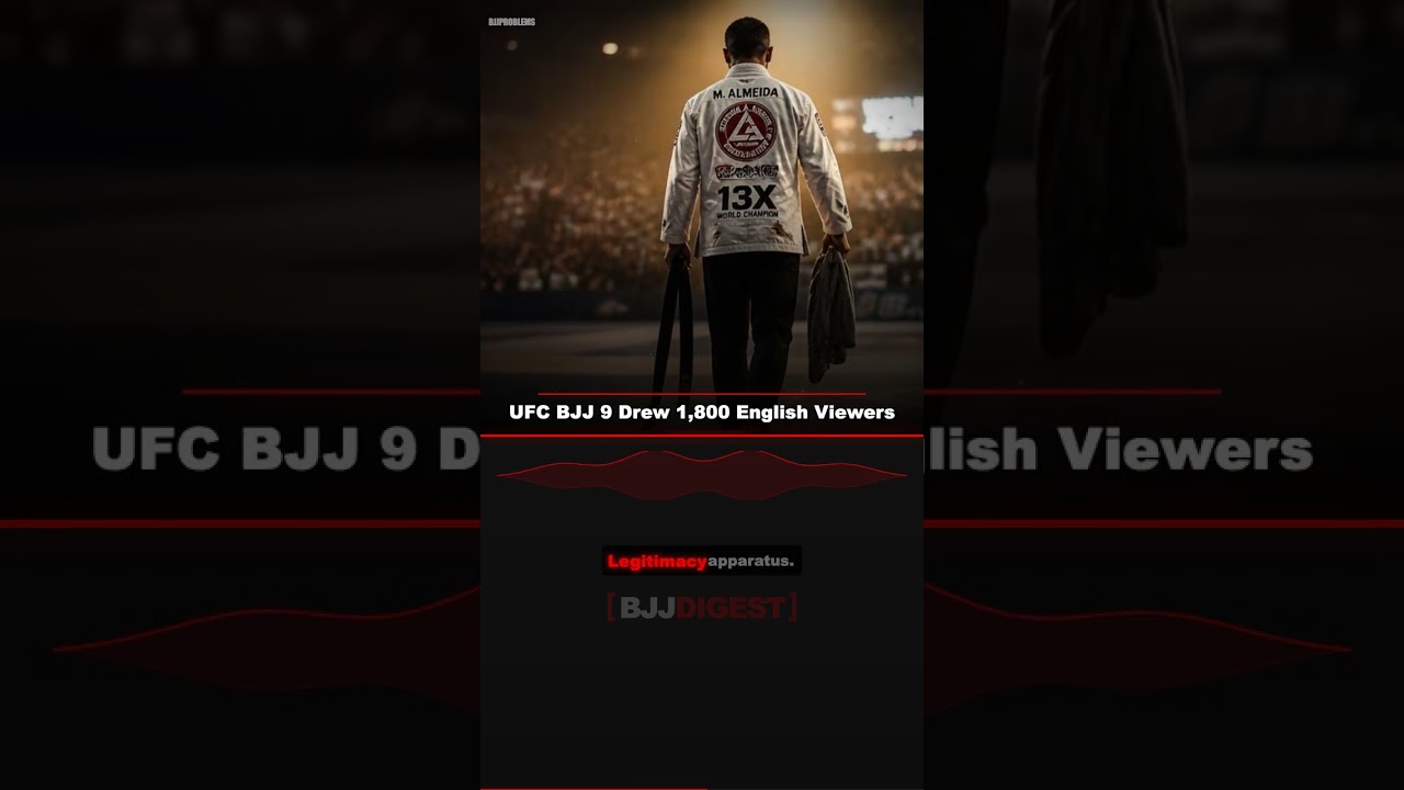 UFC BJJ 9: 1,800 Viewers #Shorts