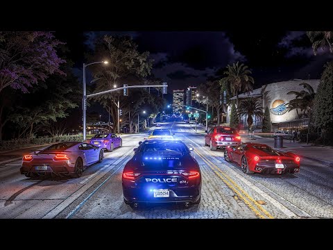 GTA 5 LSPDFR Ultra Realistic City Patrol | Real Life Police Roleplay 4K