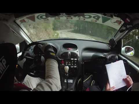 Cameracar Crash Rally Valli Vesimesi 2016 Porello-Pagliero 206 A6 - PS2