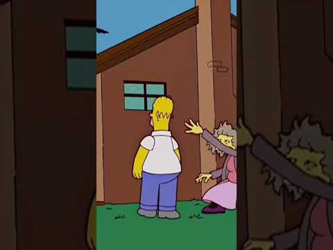 The Simpsons Crazy cat lady #shorts